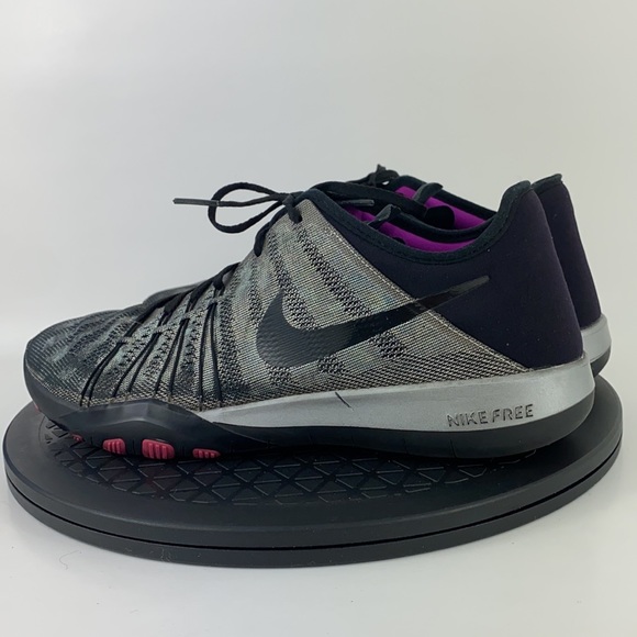 Nike Free TR6 Silver/Pink Athletic Running Shoes 849805-002 Women's Size 9 - Picture 8 of 12